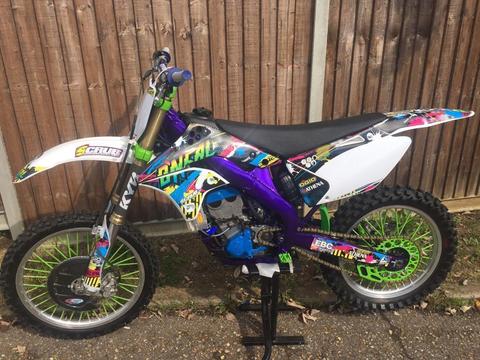 Kawasaki kxf250 fully rebuilt