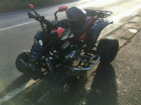 Road legal quad ready to ride tax and mot possible delivery