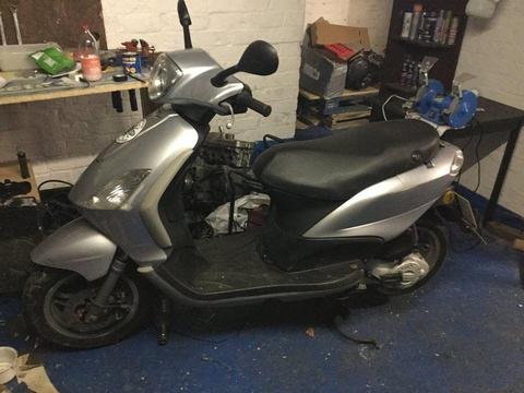 Piaggio fly 50cc learner legal moped