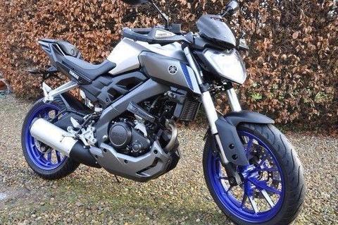 2016 Yamaha MT125 ABS - Great Condition - Many extras - A real eye-catcher!