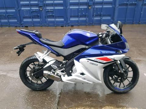 Yamaha yzf r125 2016