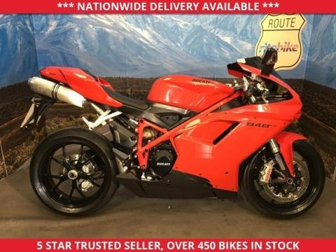 DUCATI 848 DUCATI 848 EVO LOW MILES LONG MOT 2018 2011 11 PLATE