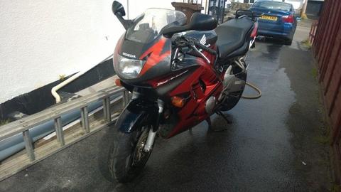 Honda CBR600f 1999 with only 34000miles