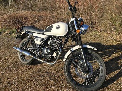 Lexmoto Valiant 125 xf125r retro classic cafe racer style bike