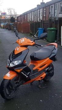 Peugeot speed fighter 2008 50cc with a 70cc kit and Priced to sell £500