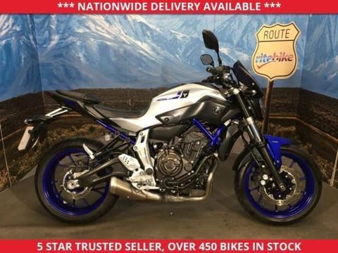 YAMAHA MT-07 MT-07 MT07 NAKED SPORTS ABS MODEL LOW MILES 2016 16