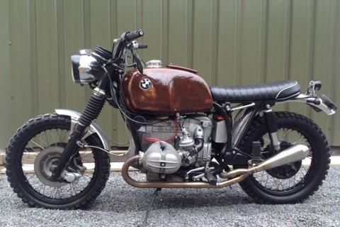 Bmw r100 scrambler cafe racer brat