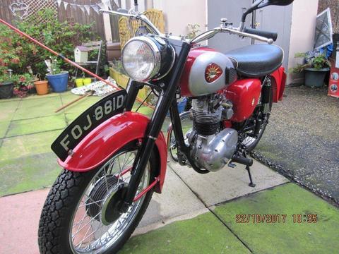 Classic 1966 BSA C15 250CC