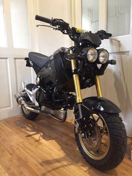 Customised, new Honda MSX/Grom 125. Totally unique, real head turner with over £700 of extras