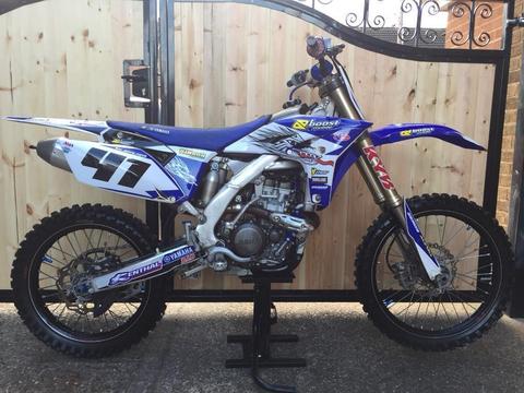 YZF 250 motocross bike 2013