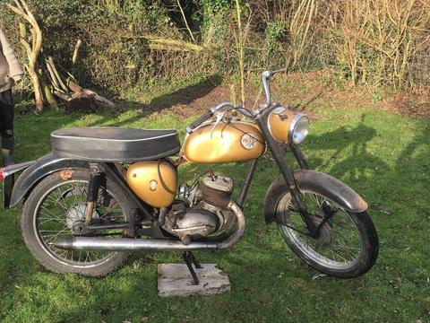 bsa bantam d7 175cc 1966