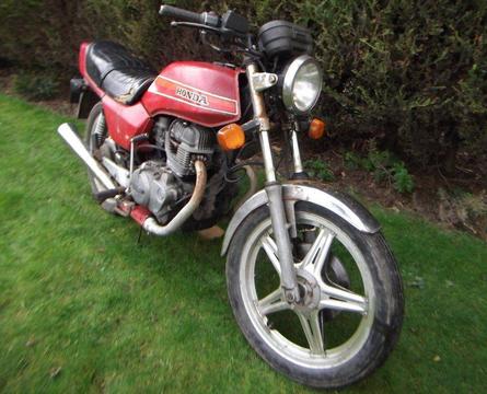 1983 Honda CB250N Superdream Long MOT, Starts Runs & Riding, Red, Ratty, Low Miles, Can Deliver