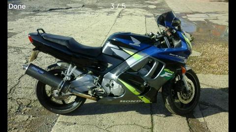 97 cbr600ft in very good condition mot September 18 with no advisorys