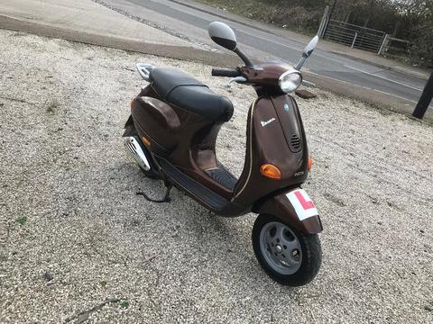 here for sale is a nice VESPA scooter 125 cc Full service History - Long MOT - Piaggio ET4 ped bike