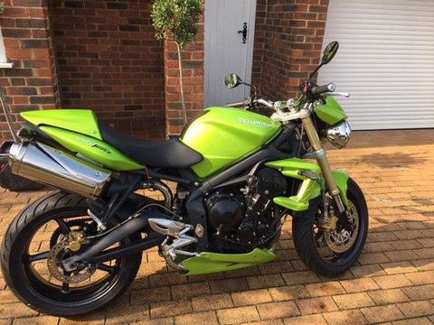 Triumph Street Triple 2009, Low Milage As New Condition