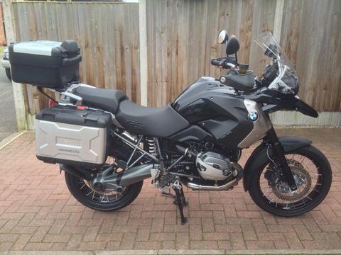 BMW R1200GS TU Triple Black. FSH. NAV. 13K Miles