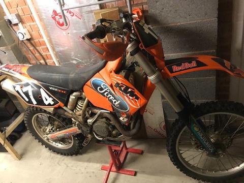 Ktm 450 exc 2005