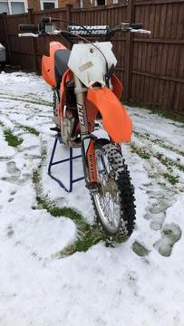 Ktm 85 with 105 big bore kit