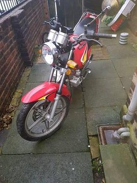 Jincheng 125cc, SWAP FOR CAR or sale only 3k miles