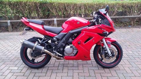 2006 Suzuki SV650S - Red, Fully Faired, Many Extras