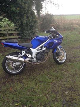 Suzuki sv 650 s,sk1 full m.o.t open to offers