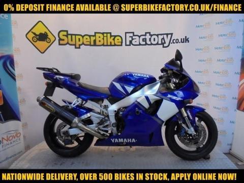 2002 02 YAMAHA R1 1000CC 0% DEPOSIT FINANCE AVAILABLE