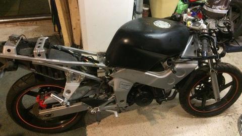 NSR 125, Spare engine, fairings, carb and wheel