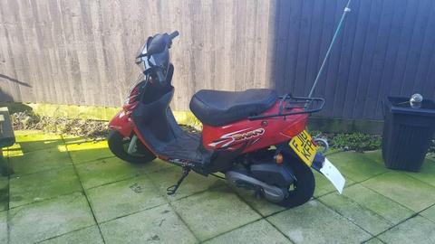 50cc keeway swan moped 2010