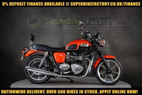 2011 61 TRIUMPH BONNEVILLE 865CC 0% DEPOSIT FINANCE AVAILABLE