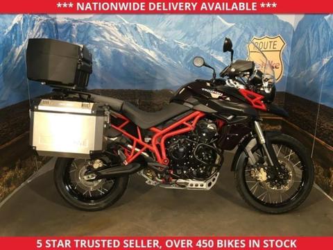 TRIUMPH TIGER TIGER 800 XC ABS MODEL FULL LUGGAGE LOW MILES 2014 14