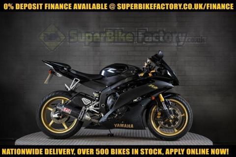 2012 61 YAMAHA R6 600CC 0% DEPOSIT FINANCE AVAILABLE