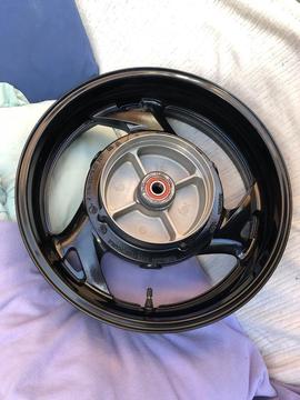 Honda 04 ST1300 front wheel black