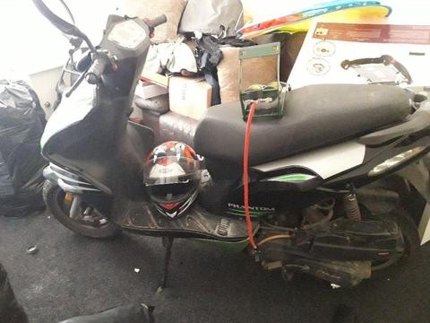 125cc for sale £250 with helmet and pump