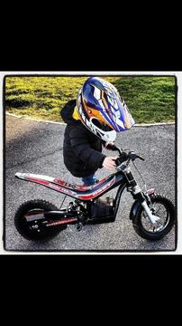 Oset 12.5 childrens trials bike