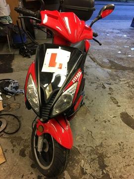 motor bike pulse light speed 2 spares or repairs engine siezed