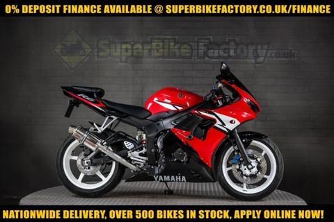 2005 55 YAMAHA R6 0% DEPOSIT FINANCE AVAILABLE