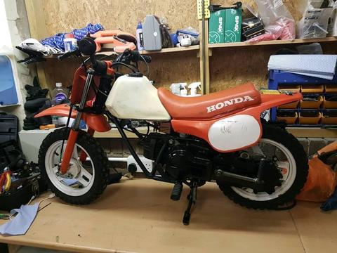 Honda qr 50. Kids motorbike