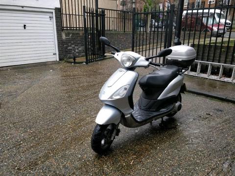 Piaggio fly 125cc 2009, mot until Oct 18