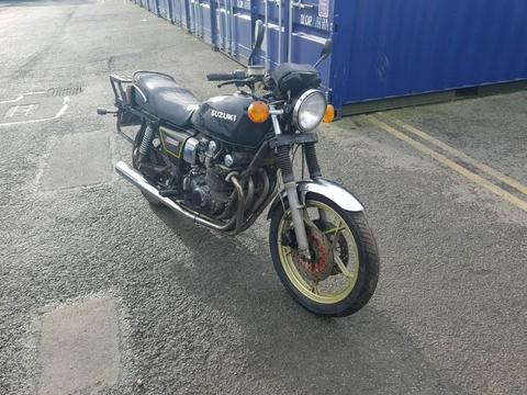 Gs850 running project UK bike