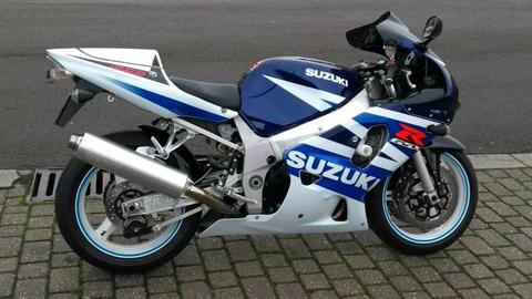 Gsxr600 (10k miles , outstanding condition)