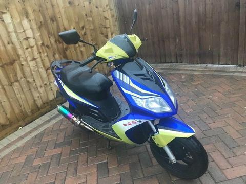 2014 50cc scooter moped mot in good working order