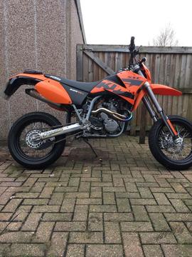 Ktm 625 sxc lc4 supermoto