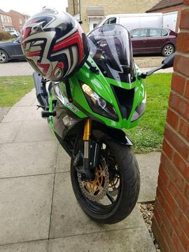 Kawasaki zx6r 2013 5100 miles cat D