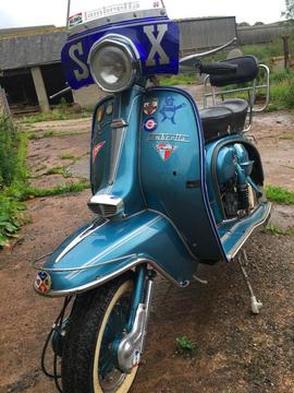 Stunning sx 150 in electric blue