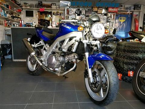 SUZUKI SV 650 2004 (54) BLUE ONLY 24,278 MILES!! PSH *part exchange avalible on this bike*