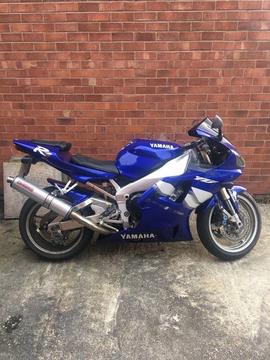 2001 blue Yamaha r1