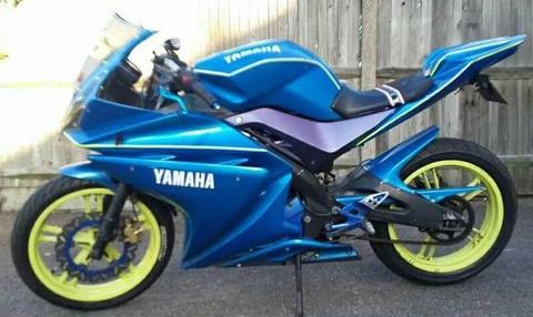 YAMAHA R125 YZF 125cc Sportsbike - 12mths Mot
