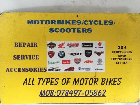 Motorcycle repair and service