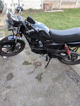 Sinnis max II 125cc 2016 plate - Excellent condition but needs work