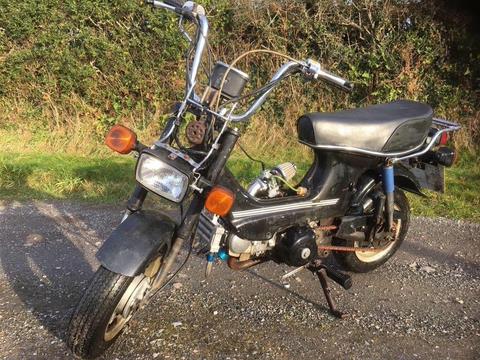 Honda Chaly with Honda Nice110 engine. A good project bike I don’t have the time(new baby)